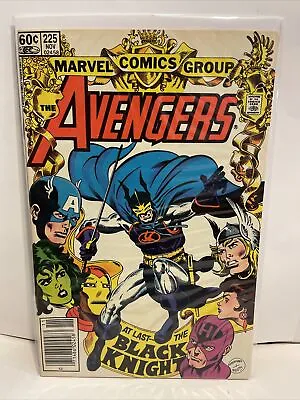 Buy Avengers #225 Ed Hannigan Cover Dane Whitman Becomes Black Knight Newsstand • 7.20£