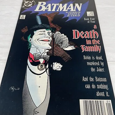 Buy Batman #429 NEWSSTAND (1989) Death In The Family Part 4 Mignola Joker Mid Grade • 18.81£