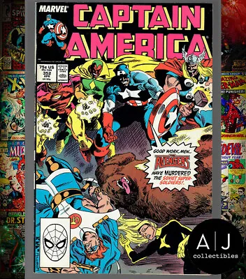 Buy Captain America #352 VF/NM 9.0 (Marvel) • 3.21£