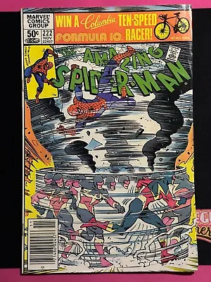Buy Amazing Spider-man #222 Newsstand Simonson Cover Key 1st Speed Demon Marvel MCU • 4.86£