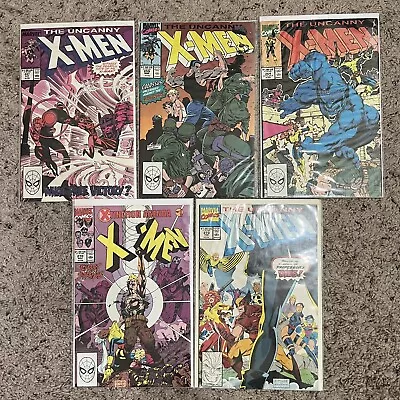 Buy Uncanny X-men Comic Lot - #247, 259, 264, 270, 273 • 7.90£