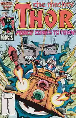 Buy Thor #371 FN; Marvel | 1st Appearance Justice Peace - We Combine Shipping • 14.39£