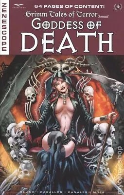 Buy Grimm Tales Of Terror Goddess Of Death Annual 1B VF 2021 Stock Image Zenescope • 3£