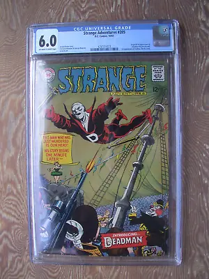 Buy Strange Adventures #205  CGC 6.0   1st Appearance And Origin Of Deadman   1967 • 414.09£
