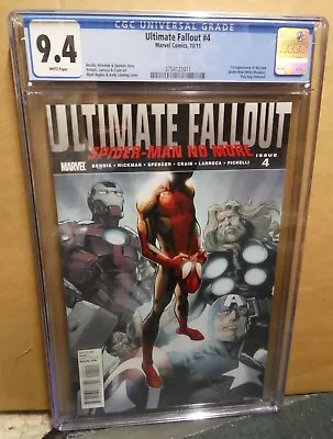 Buy Marvel Comics Spiderman Ultimate Fallout 4 Miles Morles1st Appearance CGC 9.4 • 599.99£