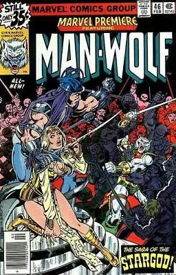Buy Marvel Premiere (1972) #  46 (7.0-FVF) Man-Wolf 1979 • 8.10£