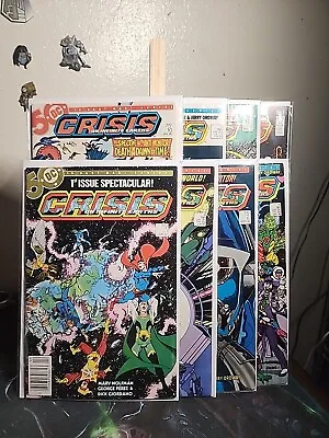 Buy Crisis On Infinite Earths 1, 4 ,6 ,9 ,10 11 , 12 & Index 1 . 1985 & 1986 . • 59.96£