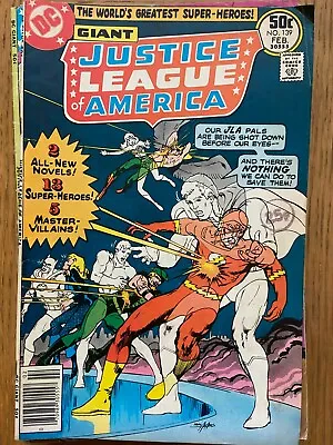 Buy Justice League Of America Issue 139 Feb 1977  Free Post • 12£