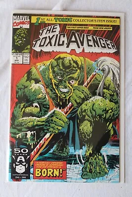 Buy Toxic Avenger #1 1991 Marvel Comics First Appearance Comic NM NM Optioned Troma • 15.98£