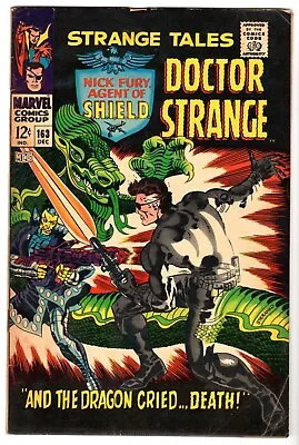 Buy Strange Tales #163 With Nick Fury Agent Of SHIELD & Dr. Strange, VG - Fine Cond • 14.41£
