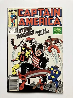 Buy Captain America 337 Newsstand 1988 1st App The Captain & US Agent Costume VF+ • 10.25£