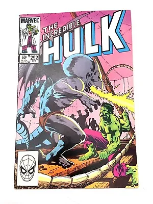 Buy The Incredible Hulk #292 Fine 1983 Marvel • 8.32£