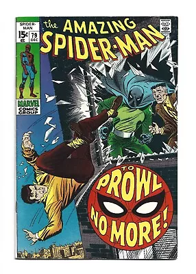 Buy Amazing Spider-man #79, VF+ 8.5, 2nd Appearance Of Prowler (Hobie Brown) • 130.45£