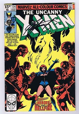 Buy Uncanny X-Men #134 VG UK Variant Signed W/COA Chris Claremont 1980 Marvel Comics • 75.42£