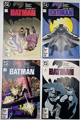 Buy Batman #404-407 - Year One Complete Set - DC Comics 1987 - Frank Miller  • 8.50£