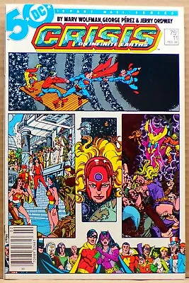 Buy Crisis On Infinite Earths #11 -newsstand Edition --1986-- • 6.23£