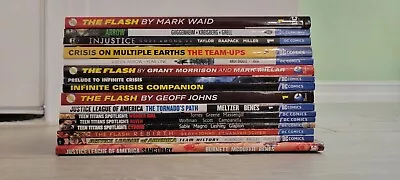 Buy DC Trade Paperback LOT (16): Injustice, Flash, Green Arrow, Justice League Ect. • 174.19£