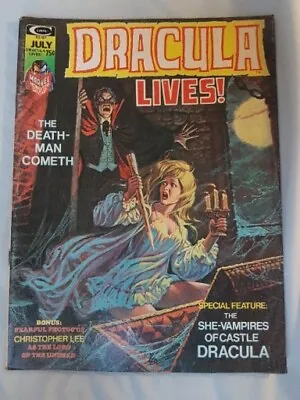 Buy Marvel Dracula Lives #7 (Vol 1, 1974) • 9.50£