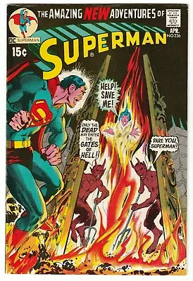 Buy Superman #236 April 1971 VF- 7.5 Neal Adams Cover DC Comics • 47.48£