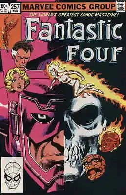Buy Fantastic Four (Vol. 1) #257 FN; Marvel | John Byrne Galactus - We Combine Shipp • 2.96£