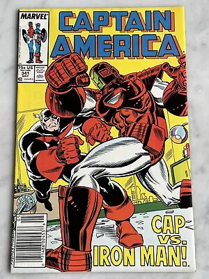 Buy Captain America #341 KEY 1st Lemar Hoskins As Battlestar! (Marvel, 1988) • 5.74£