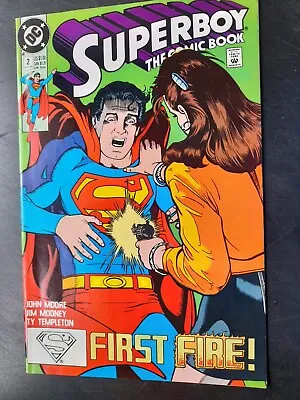 Buy SUPERBOY - THE COMIC BOOK #2 DC Comics 1990  • 3.99£