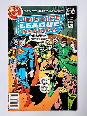 Buy Justice League Of America Issue #167 DC Comic Book 1979 Superman Wonder Woman • 11.87£