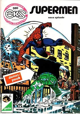 Buy 1982 Amazing Spider-Man #212 Serbia EKS ALMANAH No. 330 Hydro-Man • 6.02£
