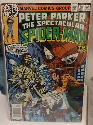 Buy Peter Parker, The Spectacular Spider-Man #28 (1978, Marvel) Warehouse VG Cond. • 30.99£