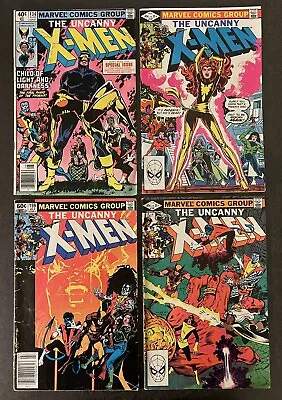 Buy Uncanny X-Men #136, 157, 159, 160 (4 Comic Lot) VG- To VG/F • 27.66£
