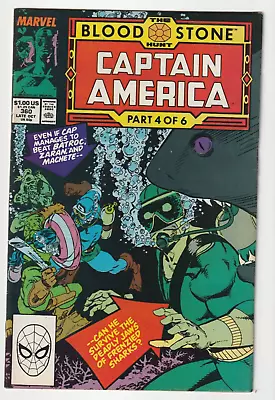 Buy Captain America #360 (Marvel Comics 1989) VF/NM Unread 1st Crossbones US Agent • 8.04£