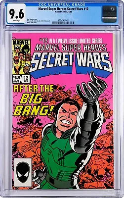 Buy Marvel Super Heroes Secret Wars #12 CGC 9.6 (Apr 1985) Jim Shooter, Mike Zeck • 66.92£