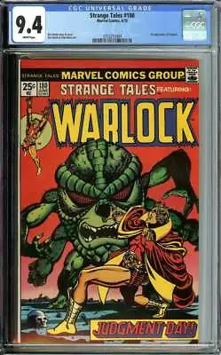 Buy Strange Tales #180 Cgc 9.4 White Pages // 1st Appearance Of Gamora 1975 • 199.88£