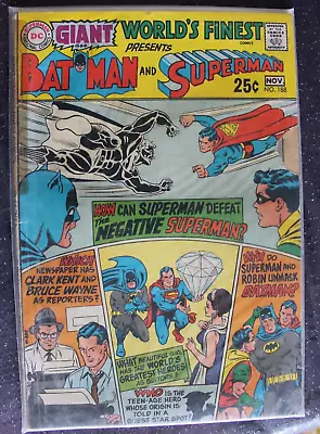 Buy World's Finest Comics #188 (1969, DC) VG+ 64-Page Giant Superman Batman • 1.95£