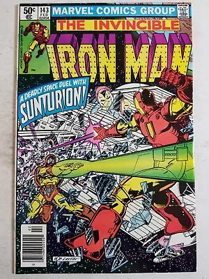 Buy Iron Man (1968) #143 - Very Fine - Newsstand Variant  • 4£