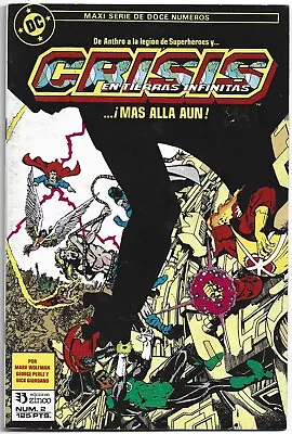 Buy Crisis On Infinite Earths #2 - First Appearance Of Anti-Monitor, Spanish Version • 13£
