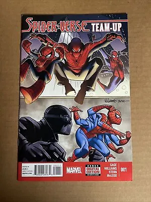 Buy Spider-verse Team Up #1 1st Print Marvel (2015) Secret Wars Spider-man Gwen Ham • 3.96£