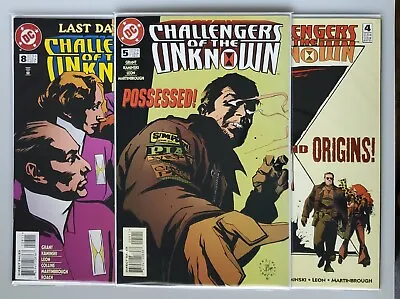 Buy Challengers Of The Unknown Lot Of 3 4,5, And 9 DC Comics Avg FN/VF • 2.65£