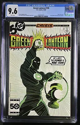 Buy Green Lantern 195 (CGC 9.6) Crisis X-over Guy Gardner Becomes Green Lantern W230 • 39.58£