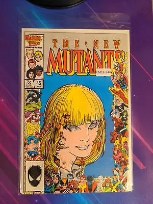 Buy New Mutants #45 Vol. 1 9.0 1st App Marvel Comic Book Cm18-244 • 7.88£