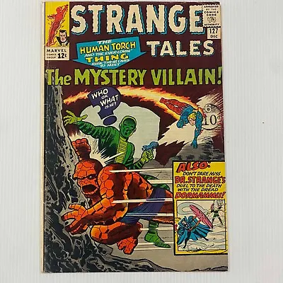 Buy Strange Tales #127 1964 VG Cent Copy Pence Stamp • 68£