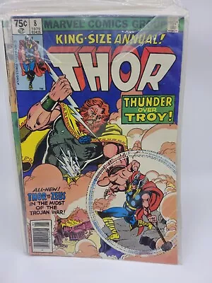 Buy Thor Annual #8 1979 Bronze Age Direct Edition, 1st App. Athena, Thor Vs Zeus  • 8£