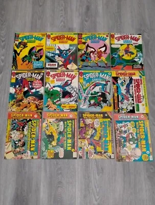 Buy X12 SpiderMan Marvel 1976 Comic Bundle 126 139 141 143 146 147 154 158 180 181 + • 27.50£