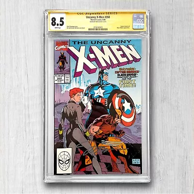 Buy Uncanny X-Men #268 (Marvel Comics 1990) CGC 8.5 Iconic Cover Signed By Jim Lee! • 165£