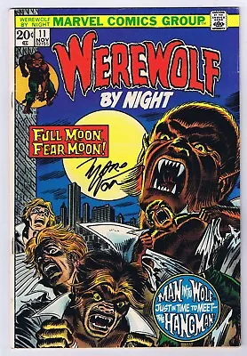 Buy Werewolf By Night #11 FN+ Signed W/COA Marv Wolfman 1973 Marvel Comics • 71.05£