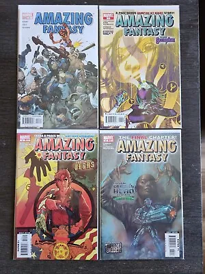 Buy Amazing Fantasy Lot #3 #11 #14 #20 Marvel 2004 Comics Arana • 9.45£