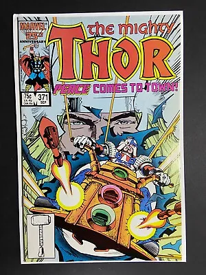 Buy Thor #371 1st Appearance Justice Of Peace TVA Loki Series VF+ 1986 Marvel Comics • 4.73£