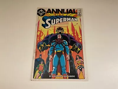 Buy Superman Annual #11 Black Mercy App. Alan Moore & Dave Gibbons DC Univ. Fine • 19.95£