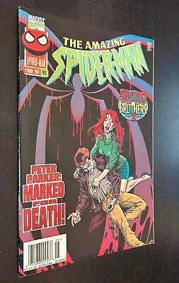Buy AMAZING SPIDER-MAN #411 (Marvel Comics 1996) -- NEWSSTAND Variant -- FN • 7.56£