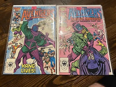 Buy Avengers (267/269) Key Kang Comic Book Lot. First Appearance Council Of Kangs. • 28.02£